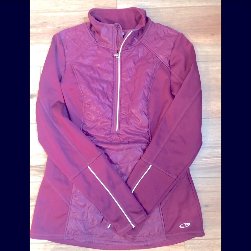 NWOT’s Champion 3/4 zip Plum jacket!🌸